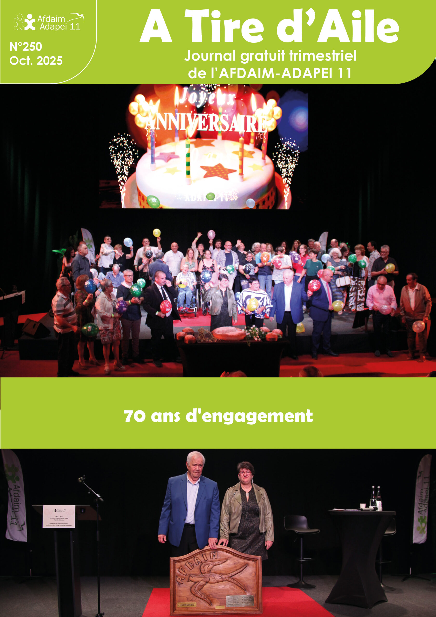 Lire la suite à propos de l’article A Tire d&rsquo;Aile N°250 – Octobre 2025