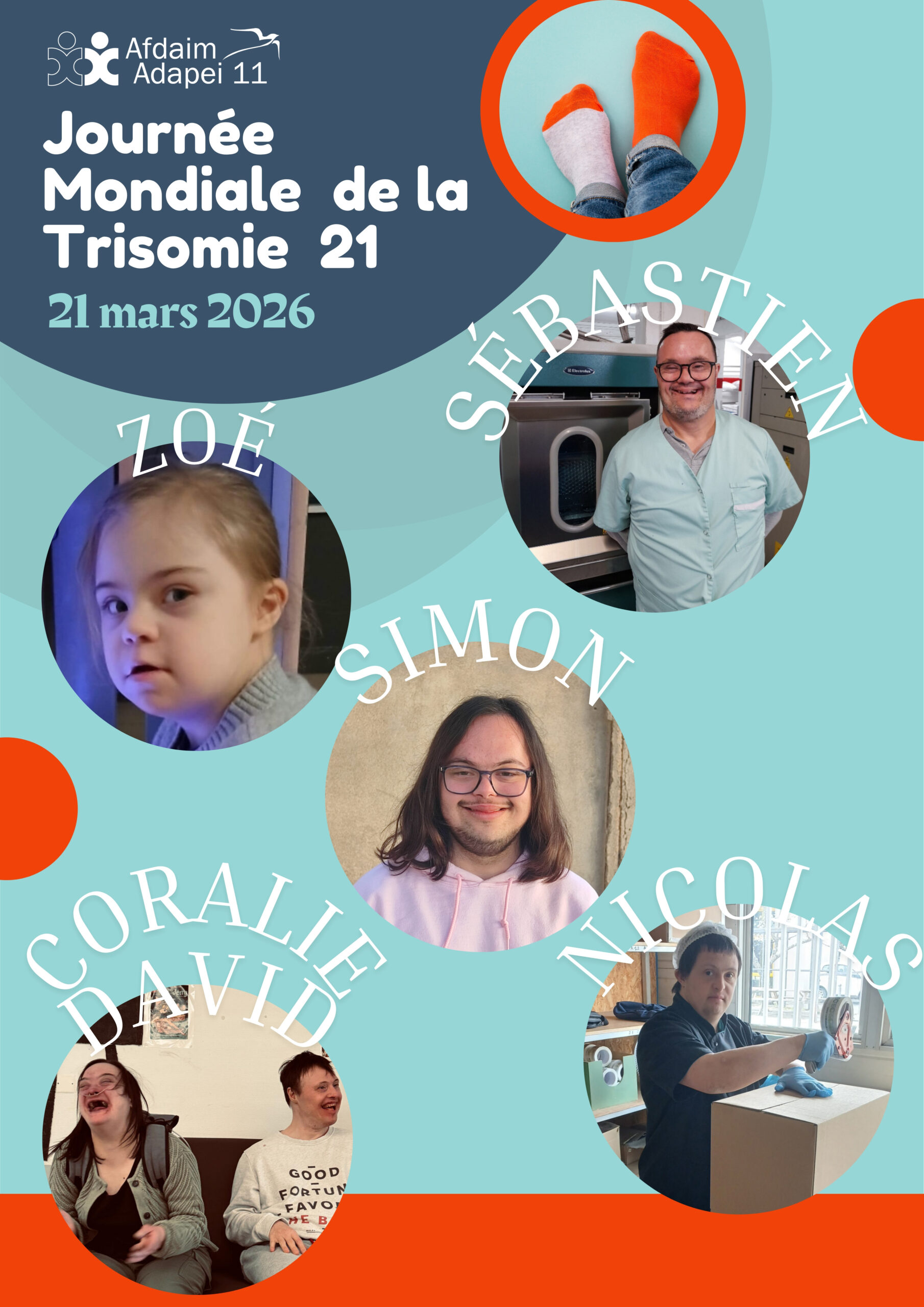 Lire la suite à propos de l’article JOURNEE MONDIALE DE LA TRISOMIE 21