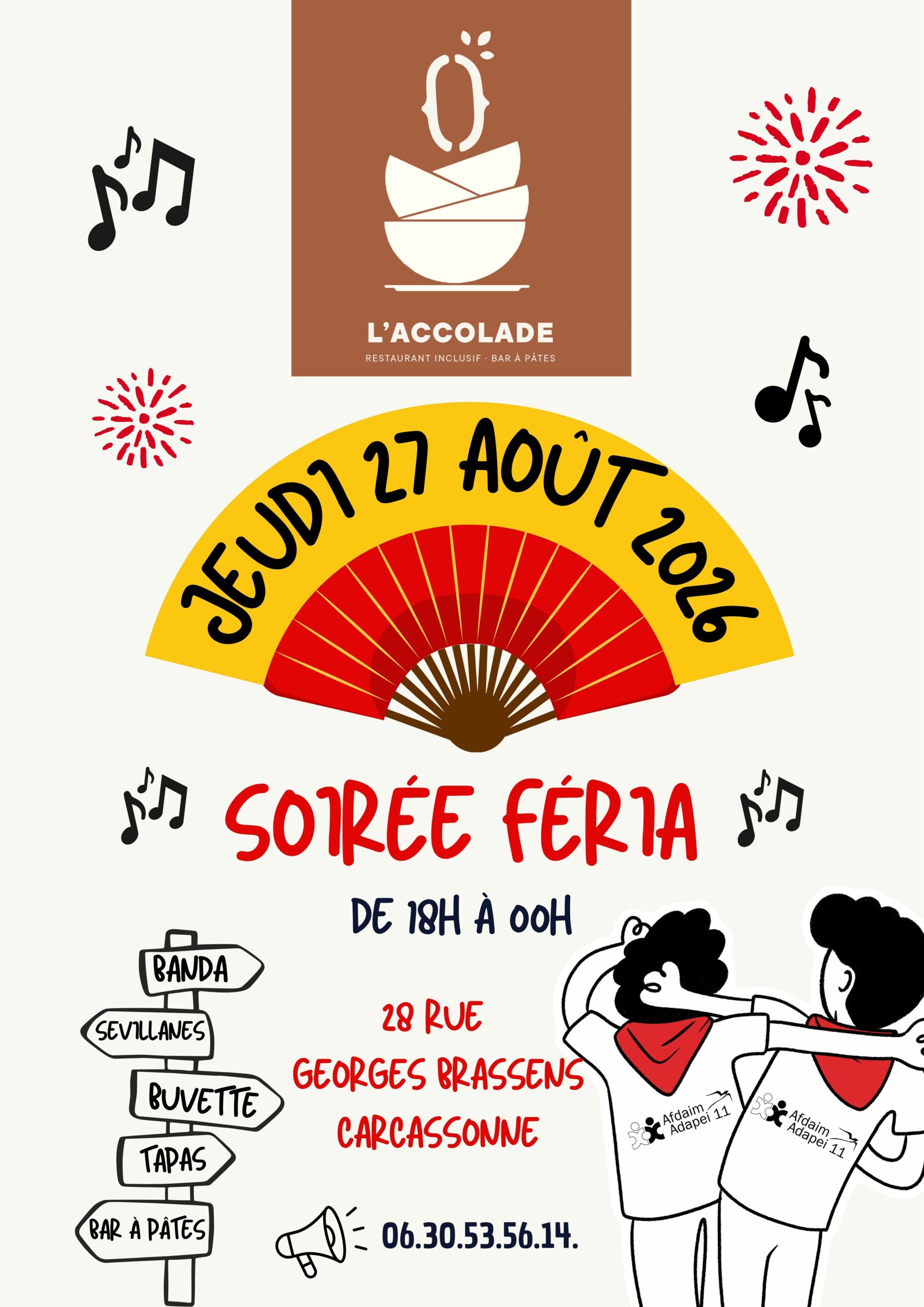 Lire la suite à propos de l’article Le restaurant l&rsquo;Accolade fait sa feria