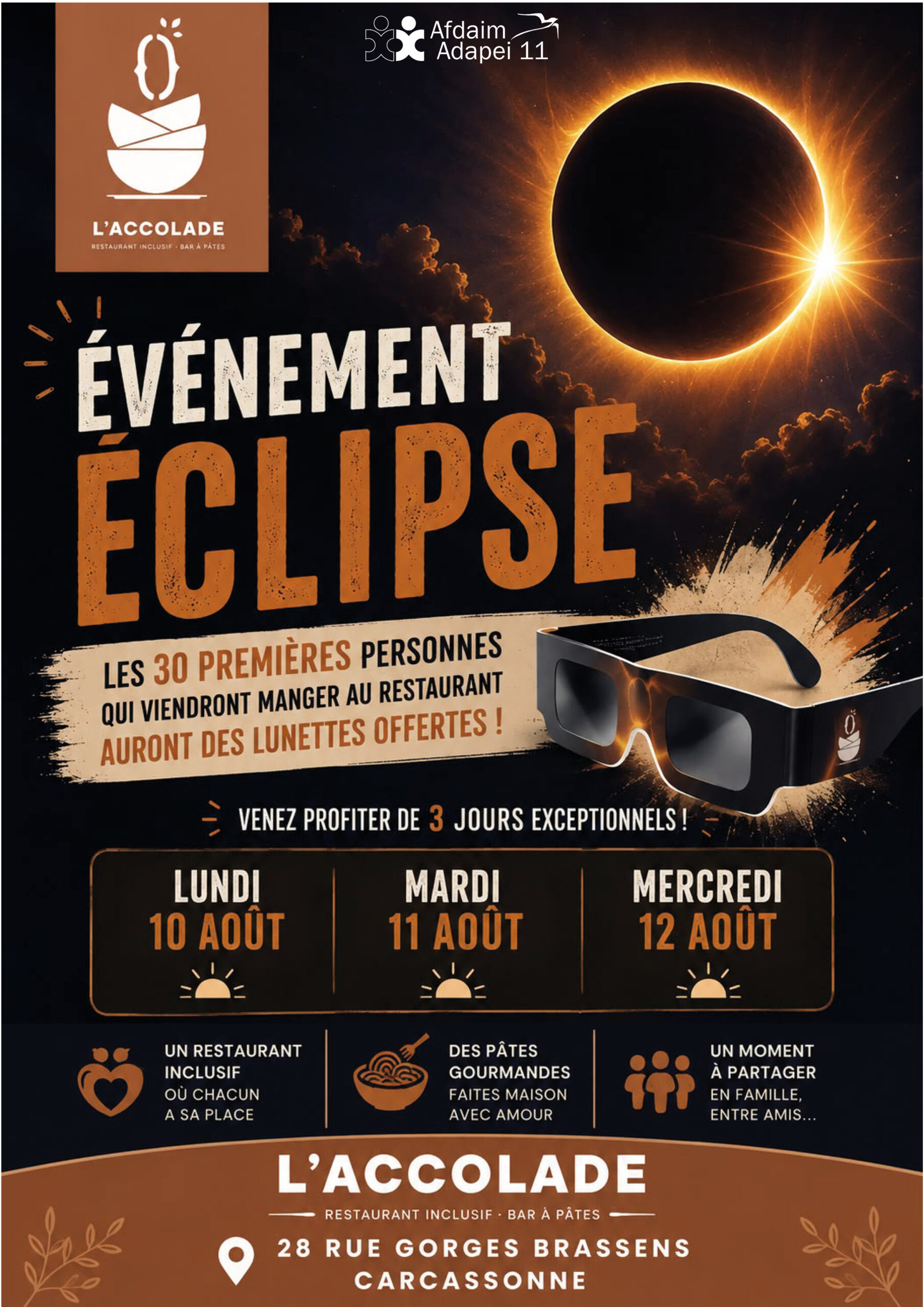 Lire la suite à propos de l’article Gagner vos lunettes pour l&rsquo;éclipse solaire
